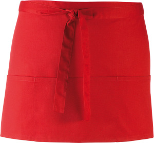 Premier - Waist Apron "Colours" with Pocket (red)