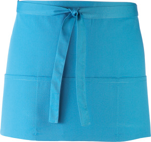 Premier - Waist Apron "Colours" with Pocket (turquoise)