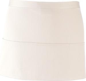 Premier - Waist Apron "Colours" with Pocket (white)