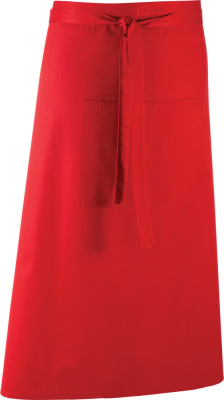 Premier - Long Waist Apron "Colours" (red)