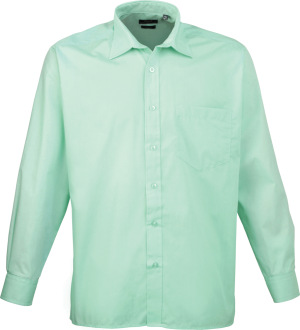 Premier - Poplin Shirt longsleeve (aqua)
