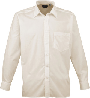 Premier - Poplin Shirt longsleeve (natural)