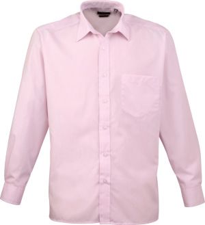Premier - Poplin Shirt longsleeve (pink)
