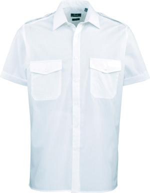 Premier - Pilot Shirt shortsleeve (light blue)