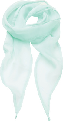 Premier - Ladies' Chiffon Scarf "Colours" (aqua)