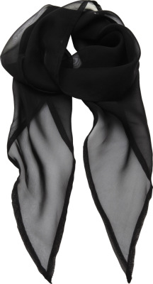 Premier - Ladies' Chiffon Scarf "Colours" (black)