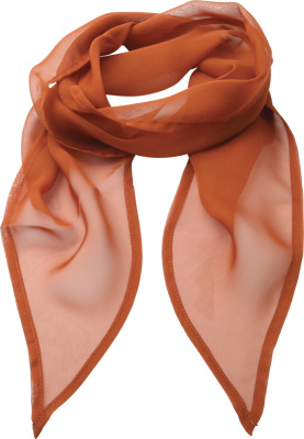 Premier - Ladies' Chiffon Scarf "Colours" (chestnut)