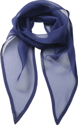 Premier - Ladies' Chiffon Scarf "Colours" (marine blue)