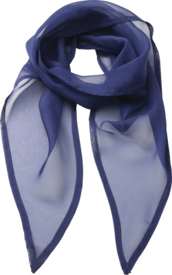 Premier - Damen Chiffonschal "Colours" (marine blue)