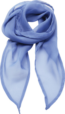 Premier - Ladies' Chiffon Scarf "Colours" (mid blue)