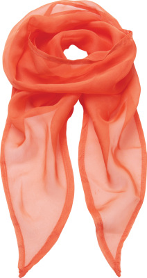 Premier - Damen Chiffonschal "Colours" (orange)