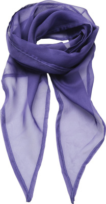 Premier - Ladies' Chiffon Scarf "Colours" (purple)