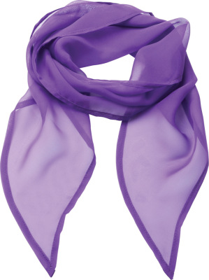 Premier - Ladies' Chiffon Scarf "Colours" (rich violet)