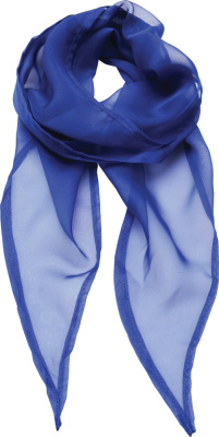 Premier - Ladies' Chiffon Scarf "Colours" (royal)