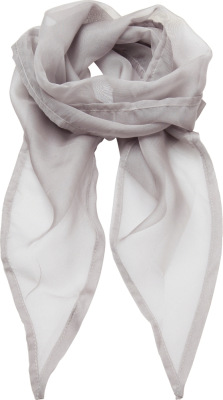 Premier - Ladies' Chiffon Scarf "Colours" (silver)