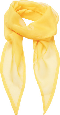 Premier - Ladies' Chiffon Scarf "Colours" (sunflower)