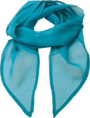 Premier - Damen Chiffonschal "Colours" (teal)