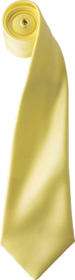 Premier - Satin Tie " Colours" (lemon)