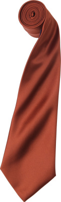 Premier - Satin Tie " Colours" (chestnut)