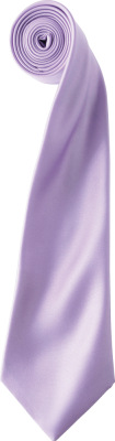 Premier - Satin Krawatte "Colours" (lilac)