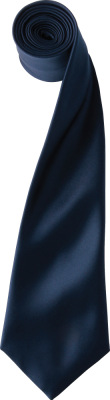 Premier - Satin Krawatte "Colours" (navy)