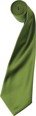 Premier - Satin Krawatte "Colours" (oasis green)