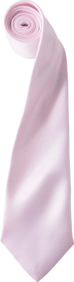 Premier - Satin Krawatte "Colours" (pink)