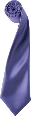Premier - Satin Tie " Colours" (purple)