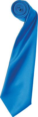 Premier - Satin Krawatte "Colours" (sapphire)
