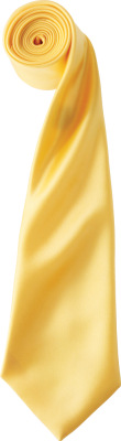 Premier - Satin Krawatte "Colours" (sunflower)