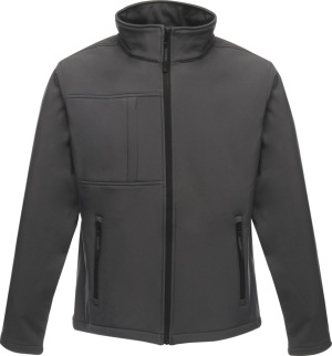 Regatta - Mens Softshell Jacket - Octagon II (Seal Grey (Solid)/Black)