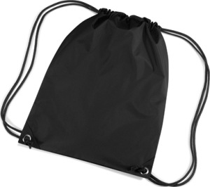 BagBase - Premium Gymsac (Black)