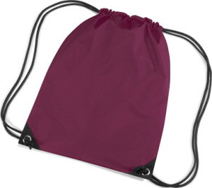 BagBase - Premium Gymsac (Burgundy)