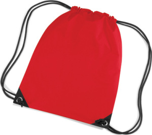 BagBase - Premium Gymsac (Classic Red)