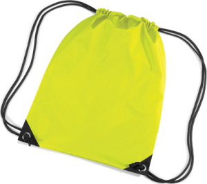 BagBase - Premium Gymsac (Fluorescent Yellow)