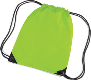 BagBase - Premium Gymsac (Lime Green)