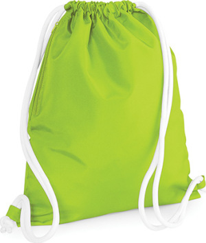 BagBase - Icon Drawstring Backpack (Lime Green)
