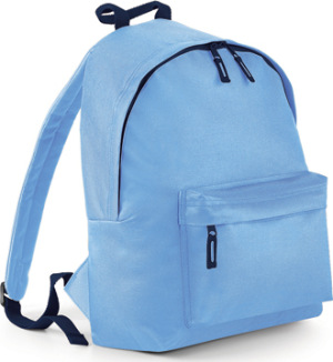 BagBase - Original Fashion Backpack (Sky Blue/French Navy)