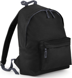 BagBase - Junior Fashion Rucksack (Black)