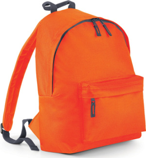 BagBase - Junior Fashion Rucksack (Orange/Graphite Grey)