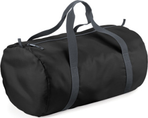 BagBase - Packaway Barrel Bag (Black)