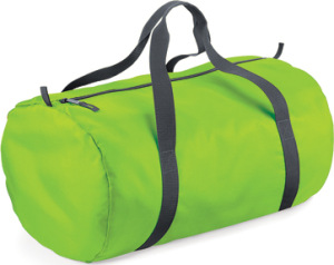 BagBase - Packaway Barrel Bag (Lime Green)