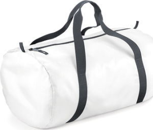 BagBase - Packaway Barrel Bag (White)