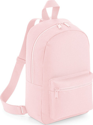 BagBase - Mini Essential Fashion Backpack (Powder Pink)