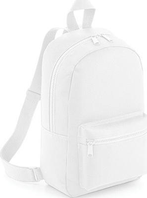 BagBase - Mini Essential Fashion Backpack (White)