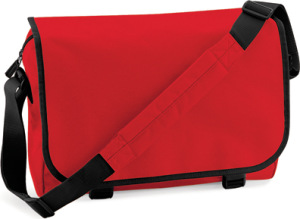 BagBase - Messenger Bag (Classic Red)