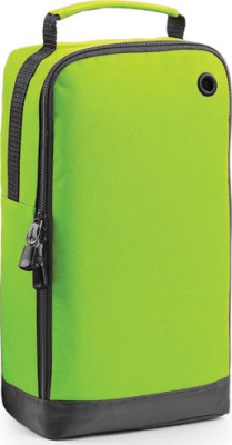 BagBase - Athleisure Sports Shoe / Accessory Bag (Lime Green)