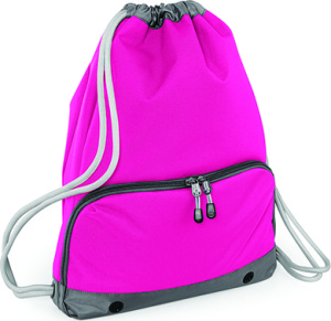 BagBase - Athleisure Gymsac (Fuchsia)