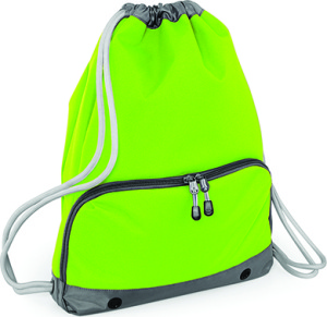 BagBase - Athleisure Gymsac (Lime Green)