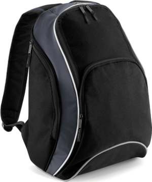 BagBase - Teamwear Backpack (Black/Graphite Grey/White)